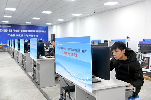 安徽淮南中職學生賽技能 軟件開發展才華，職業教育育新苗